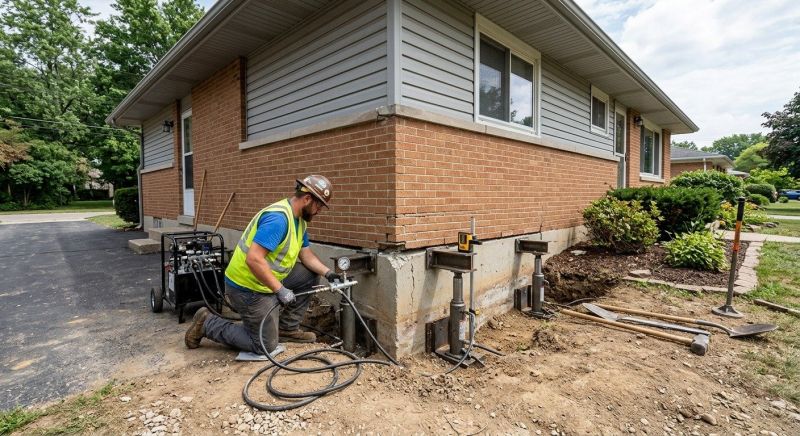 Concrete Foundation Leveling in Columbus, OH