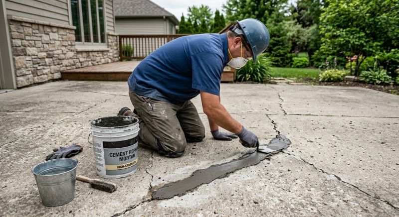 Concrete Ramp Repair in West Des Moines, IA
